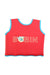 A Red Floatsuits from Zoggs in size 2T for neutral. (Back View)