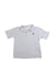A Grey Short Sleeve Polos from Bonpoint in size 3T for boy. (Front View)