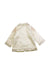 A Gold Coats from Mides in size 3T for neutral. (Back View)