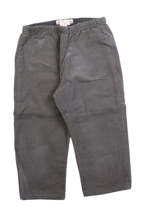 A Grey Casual Pants from Bonpoint in size 2T for girl. (Front View)