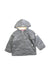 A Grey Puffer/Quilted Coats & Outerwear from Bonpoint in size 3T for boy. (Front View)