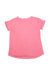 A Pink Short Sleeve T Shirts from Crewcuts in size 6T for girl. (Back View)
