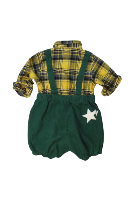 A Multicolour Overall Sets from BAPE KIDS in size 12-18M for boy. (Back View)