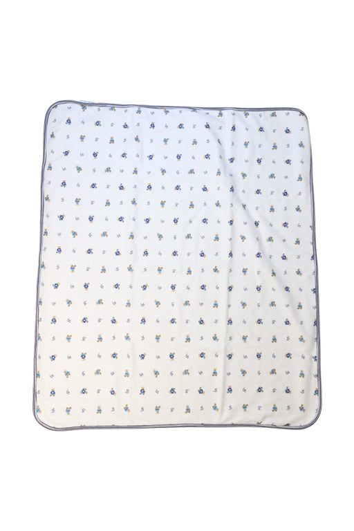 A White Blankets from Ralph Lauren in size O/S for neutral. (Front View)