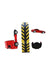 A Red Cars Trucks Trains & Remote Control from Rastar in size O/S for neutral. (Back View)
