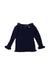 A Navy Long Sleeve Tops from Nicholas & Bears in size 2T for girl. (Front View)