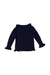A Navy Long Sleeve Tops from Nicholas & Bears in size 2T for girl. (Back View)