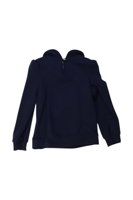 A Navy Long Sleeve Tops from Nicholas & Bears in size 4T for girl. (Back View)