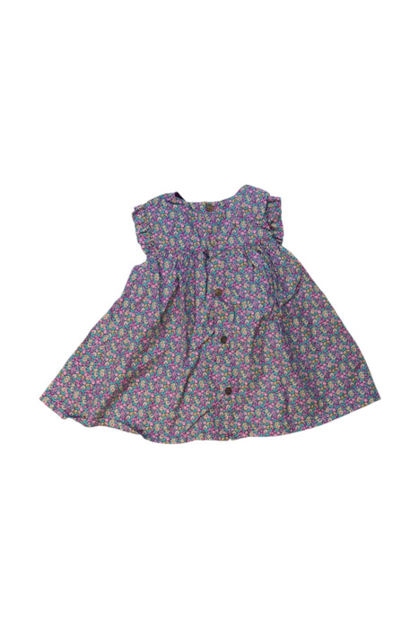 A Multicolour Sleeveless Dresses from Sense of Wonder in size 4T for girl. (Back View)