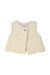 A Ivory Outerwear Vests from Chloe in size 3T for girl. (Front View)