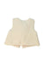 A Ivory Outerwear Vests from Chloe in size 3T for girl. (Back View)