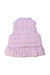 A Purple Outerwear Vests from Le Bebe in size 4T for girl. (Back View)