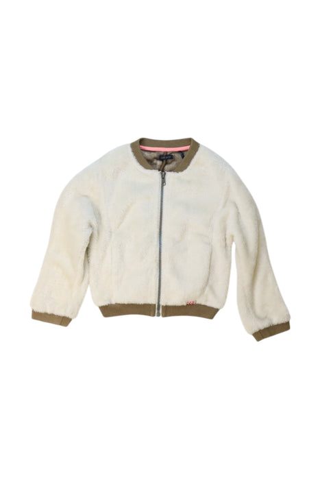 A Ivory Lightweight Jackets from IKKS in size 4T for girl. (Front View)