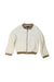 A Ivory Lightweight Jackets from IKKS in size 4T for girl. (Front View)