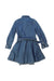 A Blue Long Sleeve Dresses from Ralph Lauren in size 4T for girl. (Back View)