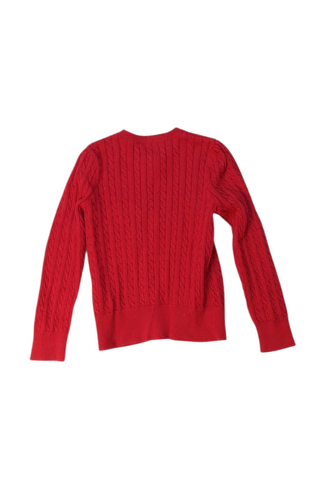 A Red Cardigans from Polo Ralph Lauren in size 4T for girl. (Back View)