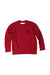 A Red Knit Sweaters from Burberry in size 4T for girl. (Front View)