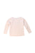 A Peach Long Sleeve Tops from Chloe in size 3T for girl. (Back View)