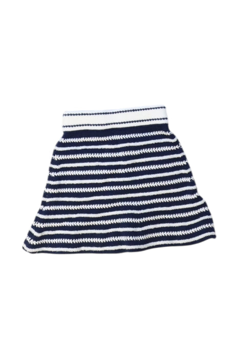 A Navy Short Skirts from Self-Portrait in size 4T for girl. (Back View)