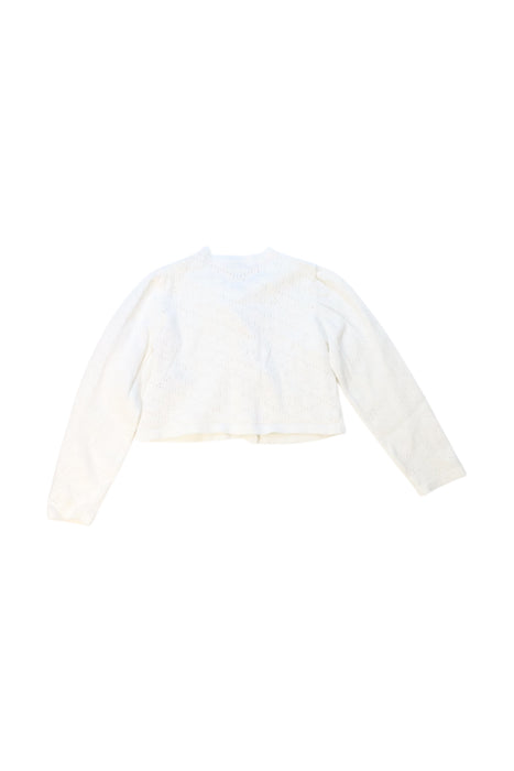 A White Cardigans from Baker by Ted Baker in size 3T for girl. (Back View)