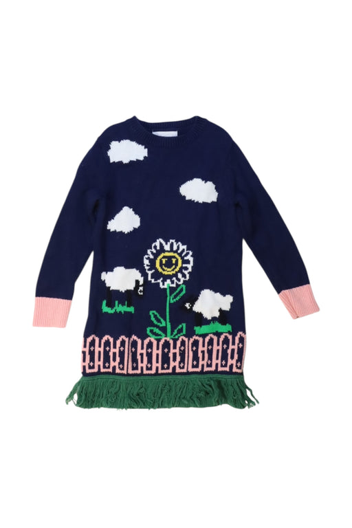 A Multicolour Sweater Dresses from Stella McCartney in size 4T for girl. (Front View)