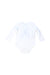 A White Long Sleeve Bodysuits from Ralph Lauren in size 6-12M for boy. (Front View)