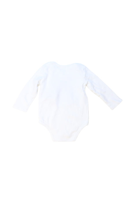 A White Long Sleeve Bodysuits from Ralph Lauren in size 6-12M for boy. (Back View)