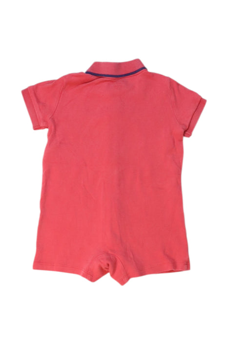 A Red Short Sleeve Rompers from Ralph Lauren in size 6-12M for boy. (Back View)
