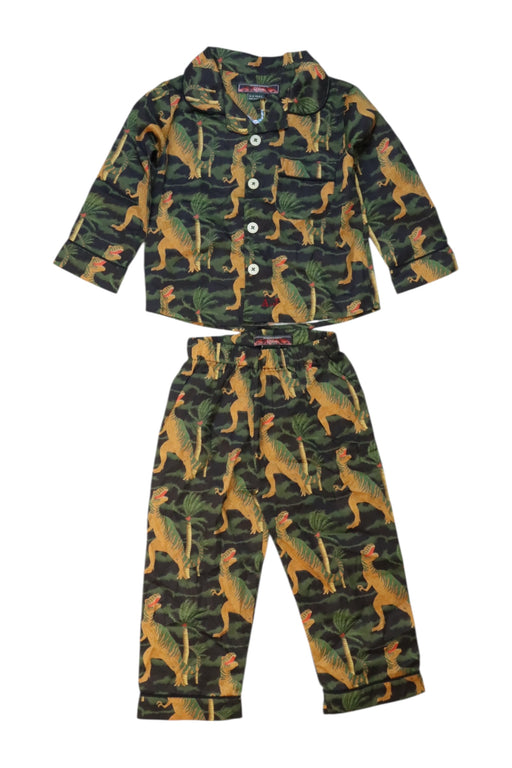 A Multicolour Pyjama Sets from Desmond & Dempsey in size 3T for boy. (Front View)