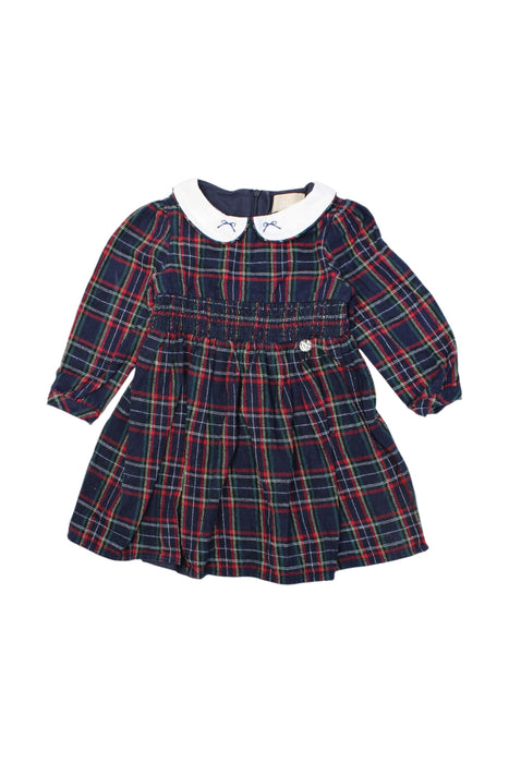 A Multicolour Long Sleeve Dresses from Chickeeduck in size 2T for girl. (Front View)