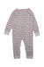 A Red Onesies from Petit Bateau in size 3T for girl. (Back View)