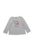 A White Long Sleeve Tops from Momonittu in size 18-24M for girl. (Front View)
