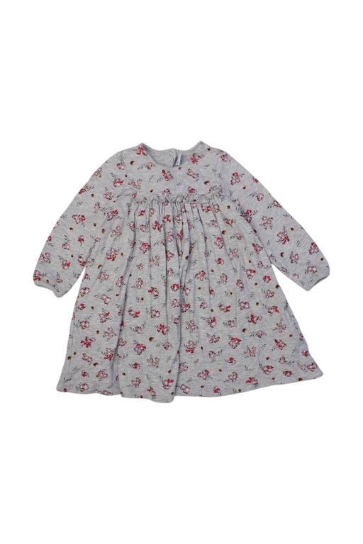 A Grey Long Sleeve Tops from Petit Bateau in size 18-24M for girl. (Front View)