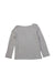 A Grey Long Sleeve Bodysuits from Petit Bateau in size 3T for girl. (Back View)