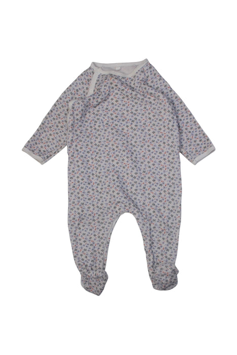 A Multicolour Long Sleeve Bodysuits from Petit Bateau in size 6-12M for girl. (Front View)