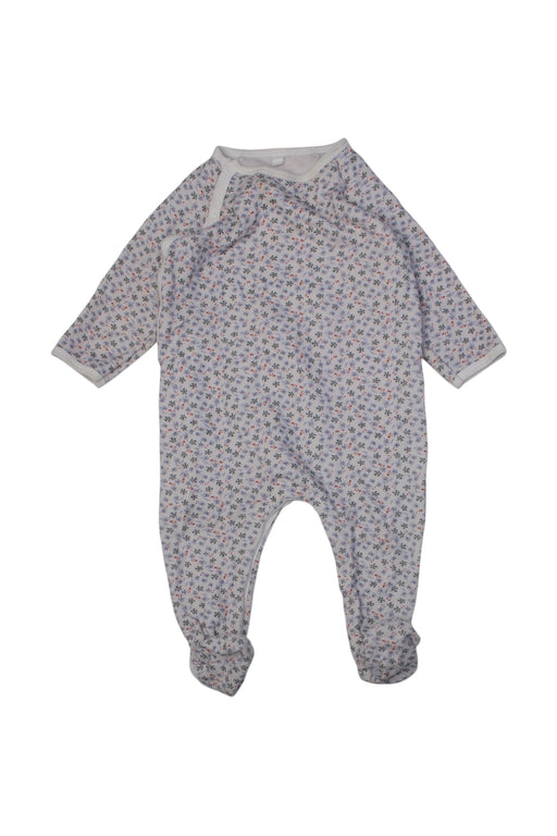 A Multicolour Long Sleeve Bodysuits from Petit Bateau in size 6-12M for girl. (Front View)