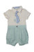 A Multicolour Short Sleeve Bodysuits from Nicholas & Bears in size 3-6M for boy. (Front View)