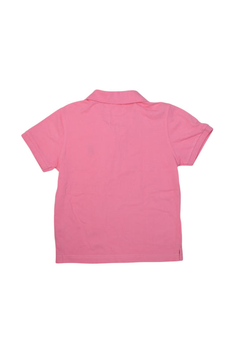 A Pink Sleeveless Tops from Hush Puppies in size 5T for girl. (Front View)