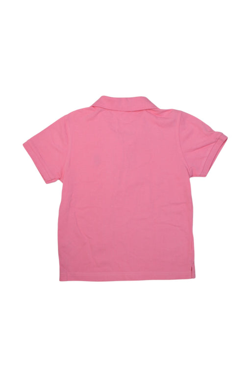 A Pink Sleeveless Tops from Hush Puppies in size 5T for girl. (Front View)