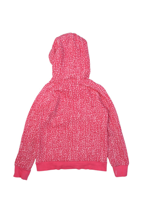 A Pink Hooded Sweatshirts from Under Armour in size 7Y for girl. (Back View)