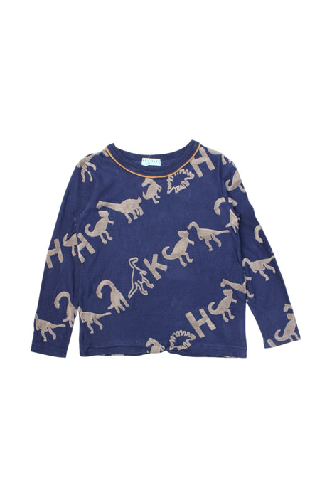 A Navy Crewneck Sweatshirts from Hakka in size 5T for girl. (Front View)