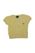 A Yellow Sleeveless Tops from Polo Ralph Lauren in size 5T for girl. (Front View)