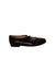 A Burgundy Dress Shoes from Jacadi in size 6T for girl. (Front View)
