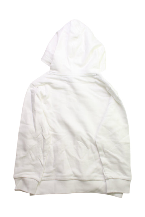 A White Hooded Sweatshirts from Lacoste in size 8Y for neutral. (Back View)