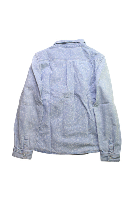 A Blue Long Sleeve Shirts from Bonpoint in size 10Y for neutral. (Back View)