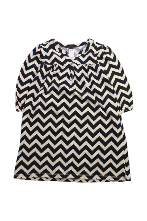 A Black Long Sleeve Dresses from Tea in size 5T for girl. (Front View)