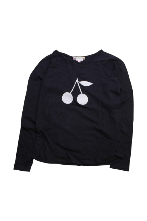 A Black Long Sleeve Tops from Bonpoint in size 8Y for neutral. (Front View)