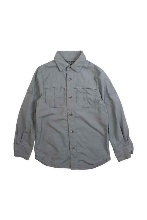 A Grey Long Sleeve Shirts from REI in size 4T for boy. (Front View)