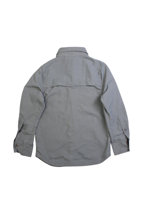 A Grey Long Sleeve Shirts from REI in size 4T for boy. (Back View)