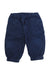 A Navy Casual Pants from Petit Bateau in size 6-12M for boy. (Front View)